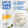 Image of (2 Pack) NervX Nootropic All Natural Super Nerve Supplement Nerv X 120 Capsules