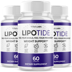 (3 Pack) Lipo Tide Advanced Energy & Fitness Max SupplementLipoTide 180 Capsules