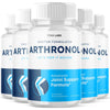 Image of (5 Pack) Arthronol Joint Support Advanced Formula Supplement Arthro Nol 300 Caps