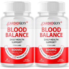 (2 Pack) Cardioglyx Advanced Blood Support Supplement Cardio Glyx 120 Capsules