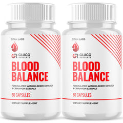 (2 Pack) Gluco Regulate Advanced Blood Support Formula GlucoRegulate 120 Capsule