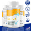 Image of (3 Pack) NervX Nootropic All Natural Super Nerve Supplement Nerv X 180 Capsules