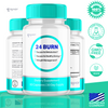 Image of 24 Burn Advanced Burner Formula Natural Energy and Fitness Support 120 Capsules (2 Pack)