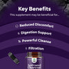 Image of Cleanse and Detox Activated Charcoal Capsules Purifying 1200mg Per Serving 90ct