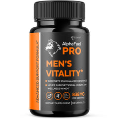 (1 Pack) AlphaFuel Pro Male Support Formula Supplement Alpha Fuel Pro 60 Capsules