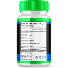 Axionis Advanced Nerve Support Formula Maximum Strength Vitamin 60 Capsules
