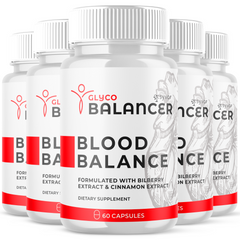 (5 Pack) Glyco Balancer Pills Advanced Blood Health Support GlycoBalancer 300 Capsules