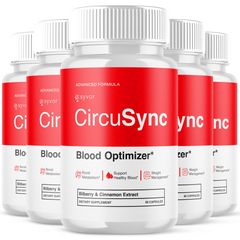 (5 Pack) CircuSync Supplement Circu Sync (300 Capsules)
