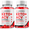 Image of (2 Pack) Slim Laboratory ACV Gummys 1000MG Advanced SlimLaboratory 120 Gummies