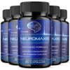 Image of (5 Pack) Neuromaxis Nootropic Natural Brain Supplement Neuro Maxis 300 Capsules