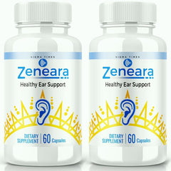 (2 Pack) Zeneara Supplement Health Ear Support 120 Capsules