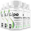 Image of (5 Pack) Lipo Healthy Advanced Energy & Fitness Supplement LipoHealthy 300 Capsules