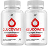 Image of (2 Pack) Glucovate Supplement Pills Clycogen Support 120 Capsules