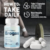 Image of (2 Pack) Erogan Advanced Male Support Max Vitamin Supplement Ero Gan 120 Capsules