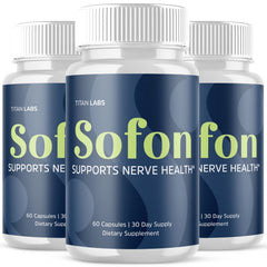 (3 Pack) Sofon Nootropic All Natural Super Nerve Support Supplement 180 Capsules