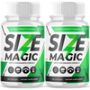 Image of (2 Pack) Size Magic for Men Advanced Max Formula Vitamin Supplement 120 Capsules