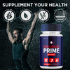 Image of (3 Pack) Enduraxe Prime for Men Advanced Formula Vitamin Supplement 180 Capsules