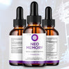 Image of (2 Pack) Neo Memory Nootropic Brain Health Support Drops NeoMemory 120 Servings