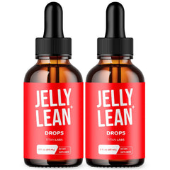 (2 Pack) Jelly Lean Drops Natural Health & Fitness Formula JellyLean 60 Servings