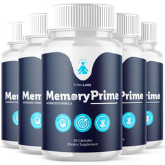 (5 Pack) Memory Prime Nootropic Natural Brain Supplement MemoryPrime 300 Capsule