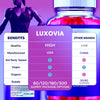 Image of (1 Pack) LuxOvia Burn ACV Gummys 1000MG Advanced LuxOviaBurn Vitamin 60 Gummies