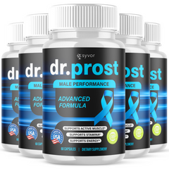 (5 Pack) Dr. Prost Advanced Male Pills Formula Dr.Prost Supplement 300 Capsules
