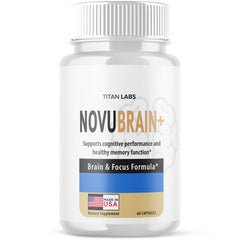 (1 Pack) NovuBrain+ For Brain Health & Cognitive Support Novu Brain+ 60 Capsules