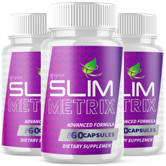 (3 Pack) Slim Metrix Advanced Formula Energy & Fitness SlimMetrix 180 Capsules