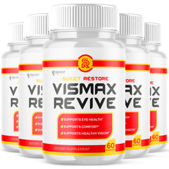 (5 Pack) Vismax Revive Advanced Vision Support VismaxRevive Formula 300 Capsules