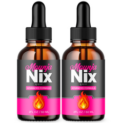 (2 Pack) Mounja Nix Drops Advanced Health & Fitness Formula MounjaNix 60 Serves