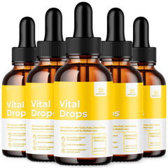 (5 Pack) Vital Drops Maximum Strength Keto Formula Weight Management Supplement 60ML