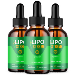 Lipo Xtreme Drops Advanced Formula Health & Fitness Supplement 90 Servs (3 Pack)