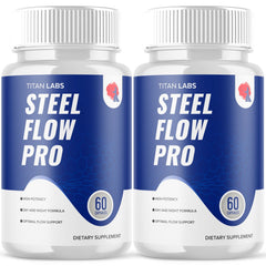 (2 Pack) Steel Flow Pro Advanced Male Support Vitamin SteelFlowPro 120 Capsules