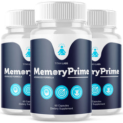 (3 Pack) Memory Prime Nootropic Natural Brain Supplement MemoryPrime 180 Capsule