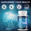 Image of (5 Pack) Memo Surge Nootropic All Natural Brain Supplement MemoSurge 300 Capsule