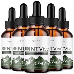 Joint Vive Drops Advanced Joint Support Vitamin Supplement 150 Servings (5 Pack)