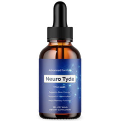 (1 Pack) Neuro Tyde Nootropic Brain Health Support Drops NeuroTyde 30 Servings