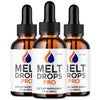 Image of (3 Pack) Melt Drops Pro Natural Health & Fitness Formula MeltDrops 90 Servings