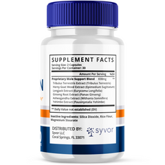Vitrexotin Pills Advanced Vitality Support Formula Supplement, (3 Pack-180 Capsules)
