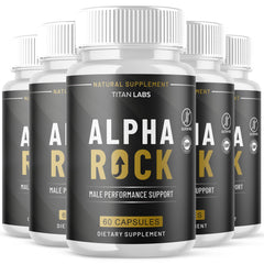 (5 Pack) Alpha Rock Advanced Male Healt Support VItamin AlphaRock 300 Capsules