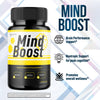 Image of (1 Pack) Mind Boost Nootropic All Natural Brain Supplement MindBoost 60 Capsule