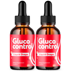 (2 Pack) Gluco Control Blood Support Drops Advanced Vitamin Supplement 2ML