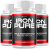 Image of (3 Pack) Iron Pure Advanced Male Pills Formula IronPure Supplement 180 Capsules