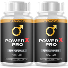 (2 Pack) PowerX Pro Advanced Male Support Max Supplement PowerXPro 120 Capsules