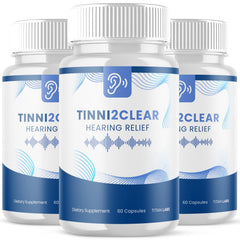 (3 Pack) Tinni2Clear Advanced Ear Health Support Vitamin Tinni 2 Clear 180 Caps