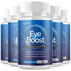 (5 Pack) Eye Boost Support Healthy Eye Vision & Function Eyeboost 300 Capsules