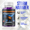 Image of (5 Pack) Storm Hammer Male Gummys Advanced StormHammer Max Vitamin 300 Gummies