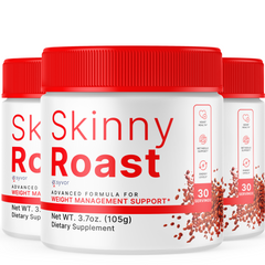 Skinny Roast Advanced Weight Management Powder Fitness Support Supplement 3 Pack
