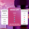 Image of (5 Pack) Eros Lift Advanced Male Pills Formula ErosLift Supplement 300 Capsules