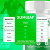 Image of (3 Pack) SlimLeaf Advanced Energy & Fitness Supplement Slim Leaf 180 Capsules